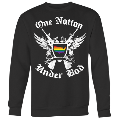 One-Nation-Under-God-Shirt-Gay-Pride-Shirts-LGBT-Lesbian-Equality-Gay-Rainbow-Pride-Clothing-Men-Women-Sweatshirt