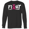 Fight-Like-a-Girl-Shirt-Mickey-Mouse-Minnie-Mouse-Shirt-breast-cancer-shirt-breast-cancer-cancer-awareness-cancer-shirt-cancer-survivor-pink-ribbon-pink-ribbon-shirt-awareness-shirt-family-shirt-birthday-shirt-best-friend-shirt-clothing-women-men-sweatshirt