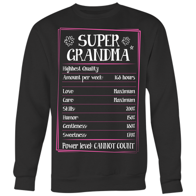 Super-Grandma-Shirt-grandma-t-shirt-grandma-shirt-grandma-gift-grandma-t-shirt-grandma-tshirt-grandmother-grandmother-t-shirt-grandmother-gift- grandmother-shirt-grandmother-t-shirt-gift-family-shirt-birthday-shirt-funny-shirts-sarcastic-shirt-best-friend-shirt-clothing-women-men-sweatshirt