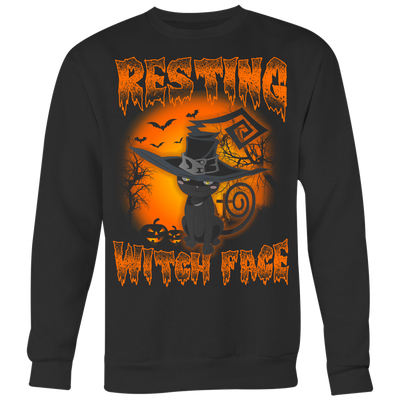 Resting Witch Face Hocus Pocus Shirt, Cat Shirt