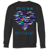 It's-Ok-To-Be-Different-Shirts-autism-shirts-autism-awareness-autism-shirt-for-mom-autism-shirt-teacher-autism-mom-autism-gifts-autism-awareness-shirt- puzzle-pieces-autistic-autistic-children-autism-spectrum-clothing-women-men-sweatshirt