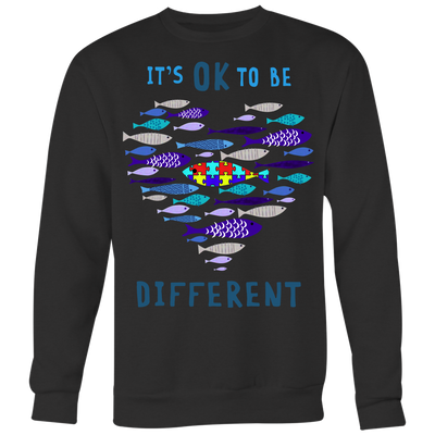 It's-Ok-To-Be-Different-Shirts-autism-shirts-autism-awareness-autism-shirt-for-mom-autism-shirt-teacher-autism-mom-autism-gifts-autism-awareness-shirt- puzzle-pieces-autistic-autistic-children-autism-spectrum-clothing-women-men-sweatshirt