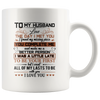 To My Husband Love The Day I Met You Mug, Husband Mug