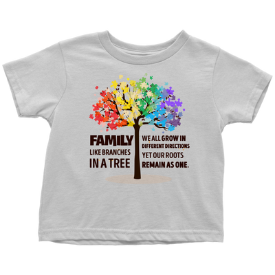 Family-Like-Branches-In-A-Tree-Shirt-autism-shirts-autism-awareness-autism-shirt-for-mom-autism-shirt-teacher-autism-mom-autism-gifts-autism-awareness-shirt- puzzle-pieces-autistic-autistic-children-autism-spectrum-clothing-women-men-toddler-t-shirt