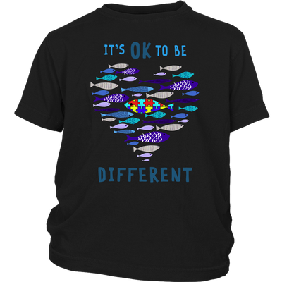 It's-Ok-To-Be-Different-Shirts-autism-shirts-autism-awareness-autism-shirt-for-mom-autism-shirt-teacher-autism-mom-autism-gifts-autism-awareness-shirt- puzzle-pieces-autistic-autistic-children-autism-spectrum-clothing-kid-district-youth-shirt