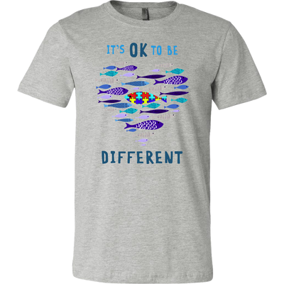 It's Ok To Be Different Shirts, Grey Shirt