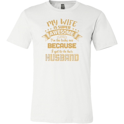 Husband T-shirt, Husband Hoodie. My Wife is Super Awesome. Husband Shirt, Gift for Husband, Husband Gift, Anniversary Gift, Gift for Him.