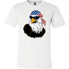 Patriotic Eagle Shirt White