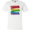 Love Openly Be Yourself Shine Bright Accept All Listen Deeply Live Truthfully Pride Month LGBT Gay Lesbian Queer T-Shirt