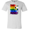 The Only Choice I Made Was To Be Myself, Snoopy Shirt, LGBT White Shirt