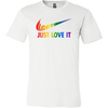 LGBT Just Love It Shirt 2018, LGBT Gay Lesbian Pride Shirt 2018 Bella Canvas