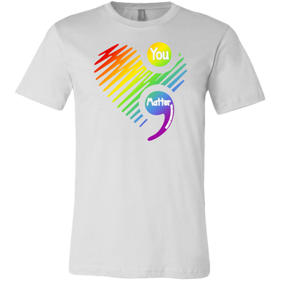 You Matter Don't Let Your Story End White Shirt, LGBT Shirt