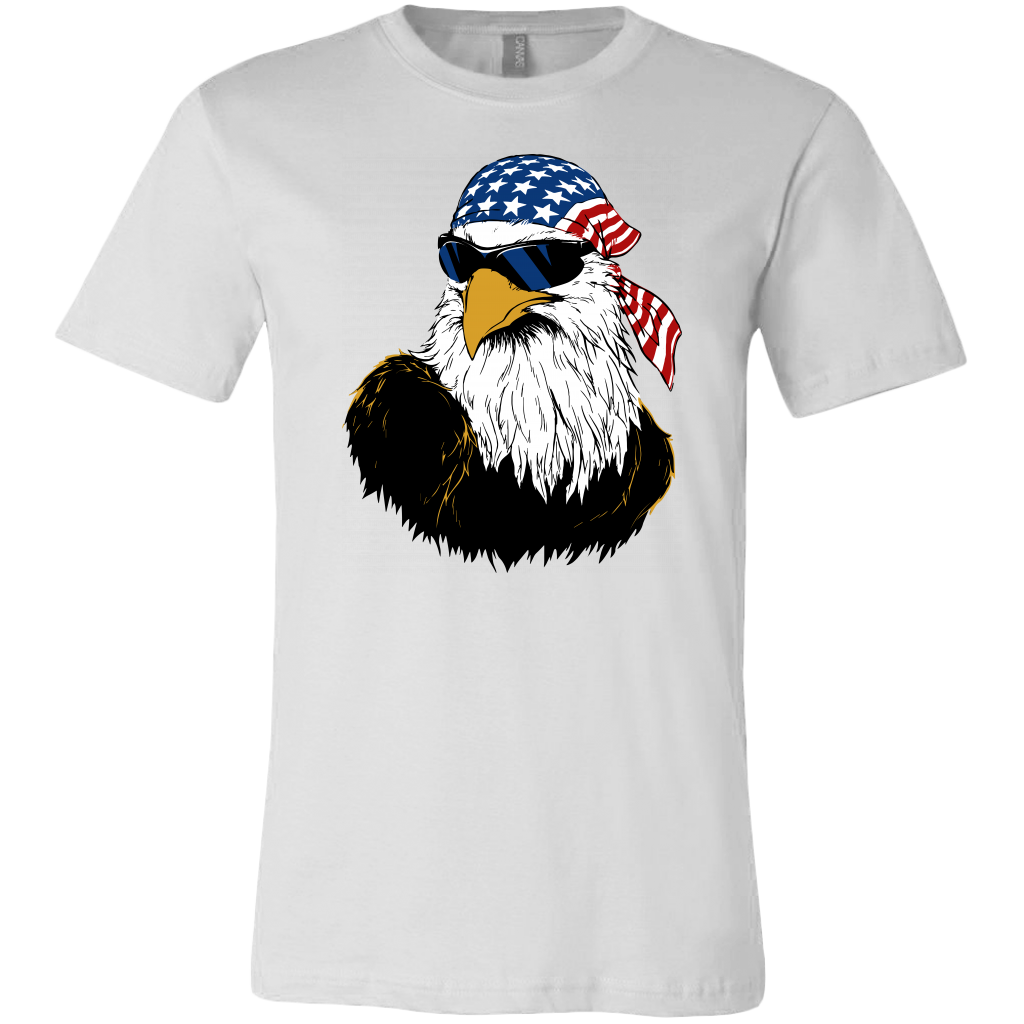 Patriotic Eagle Shirt, 4th of July Shirt - Dashing Tee