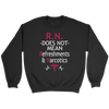 RN Does Not Mean Refreshments & Narcotics Shirt, Nurse Shirt