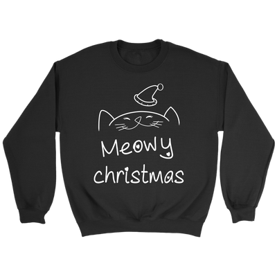 Meowy Christmas Shirt, Merry Christmas Shirt