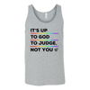 IT'S-UP-TO-GOD-TO-JUDGE-NOT-YOU-lgbt-shirts-gay-pride-rainbow-lesbian-equality-clothing-women-men-unisex-tank-tops