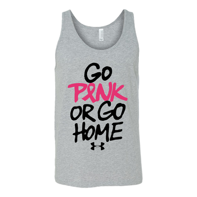 Go-Pink-or-Go-Home-Shirt-breast-cancer-shirt-breast-cancer-cancer-awareness-cancer-shirt-cancer-survivor-pink-ribbon-pink-ribbon-shirt-awareness-shirt-family-shirt-birthday-shirt-best-friend-shirt-clothing-women-men-unisex-tank-tops