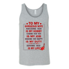 To-My-Gorgeous-Wife-Shirt-gift-for-wife-wife-gift-wife-shirt-wifey-wifey-shirt-wife-t-shirt-wife-anniversary-gift-family-shirt-birthday-shirt-funny-shirts-sarcastic-shirt-best-friend-shirt-clothing-women-men-unisex-tank-tops