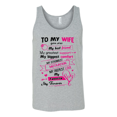 To-My-Wife-You-Are-My-Best-Friend-Shirt-husband-shirt-husband-t-shirt-husband-gift-gift-for-husband-anniversary-gift-family-shirt-birthday-shirt-funny-shirts-sarcastic-shirt-best-friend-shirt-clothing-women-men-unisex-tank-tops