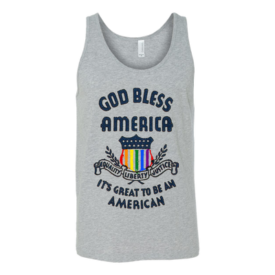 GOD-BLESS-AMERICA-IT'S-GREAT-TO-BE-AN-AMERICAN-LGBT-shirts-gay-pride-shirts-rainbow-lesbian-equality-clothing-women-men-unisex-tank-tops