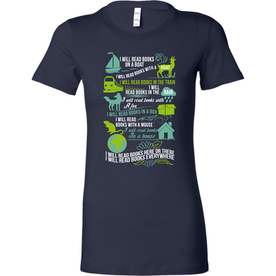 Reading Shirt. I will Read Books Everywhere. Books T-shirt. Librarian Shirt. Book Lover Gift. Librarian Gift. Gift for Best Friend. 2018.